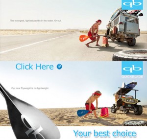 QuickBlade Paddles クイックブレードパドル