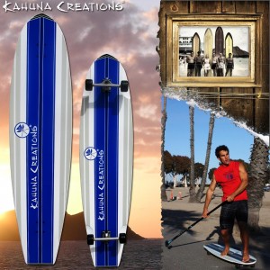 Kahuna Creations,Bombora、カフナ　クリエーション、ランドパドル、パドルスケボー、パドルスケートボード