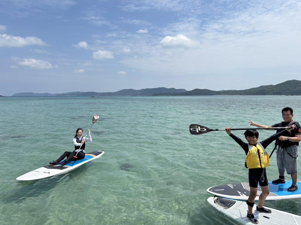 奄美大島サップ体験