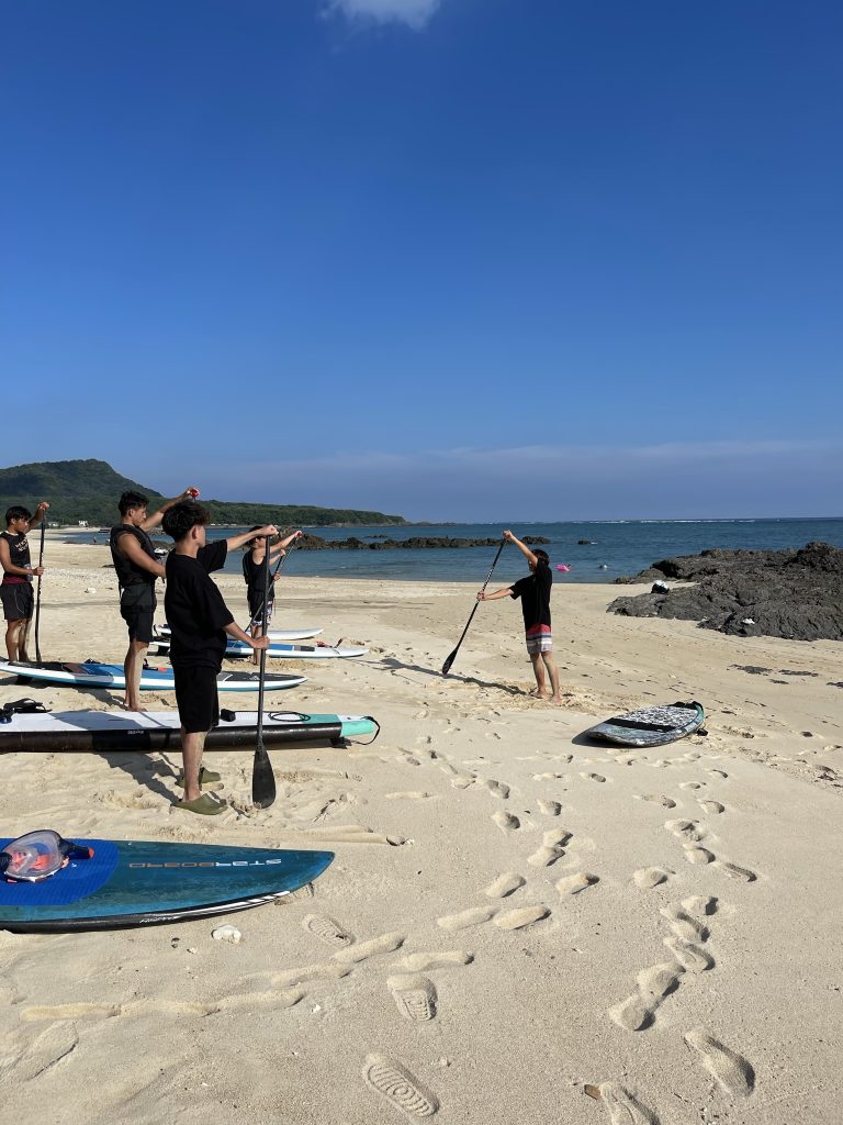 奄美サップ体験レクチャー